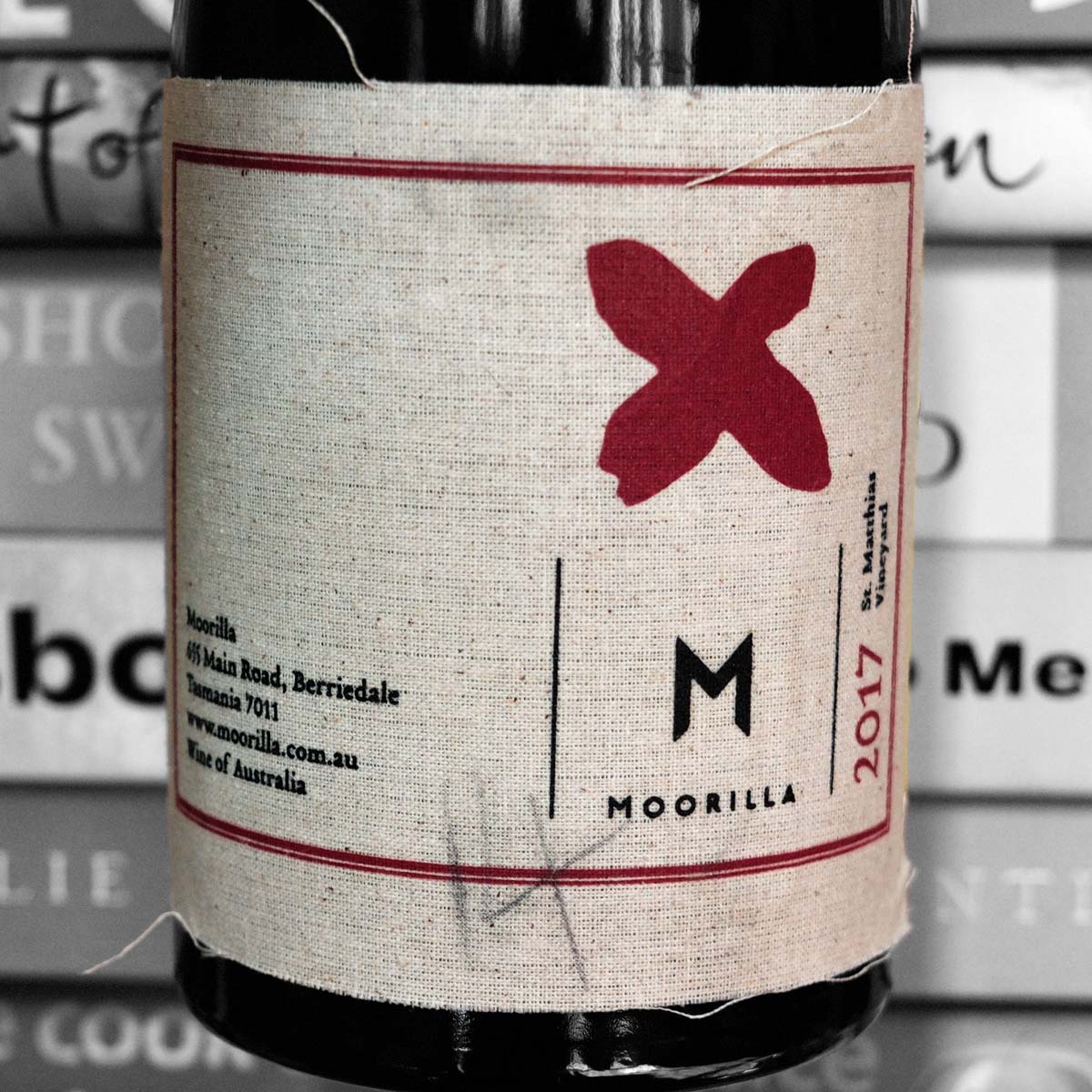 Moorilla Cloth St. Matthias Vineyard Label Red 2017 Tamar Valley, Tasmania