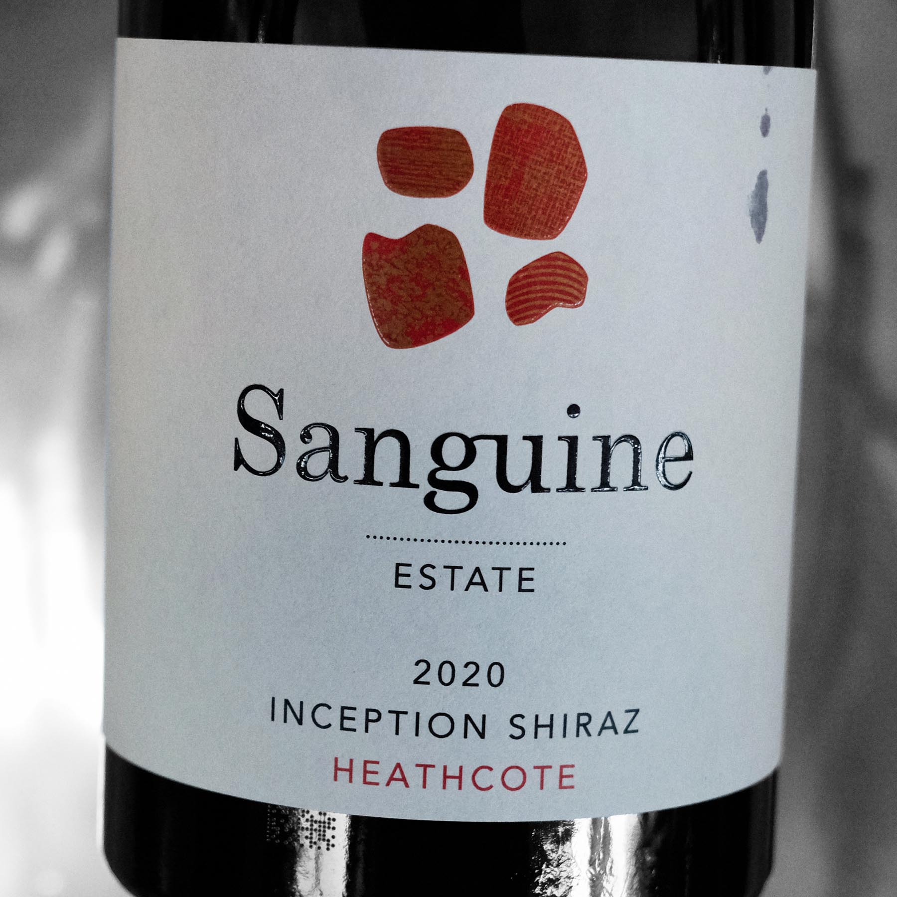Sanguine Estate Inception Shiraz 2020, Heathcote, Victoria